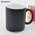 11oz black color changing sublimation mug